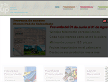Tablet Screenshot of gobrandup.com